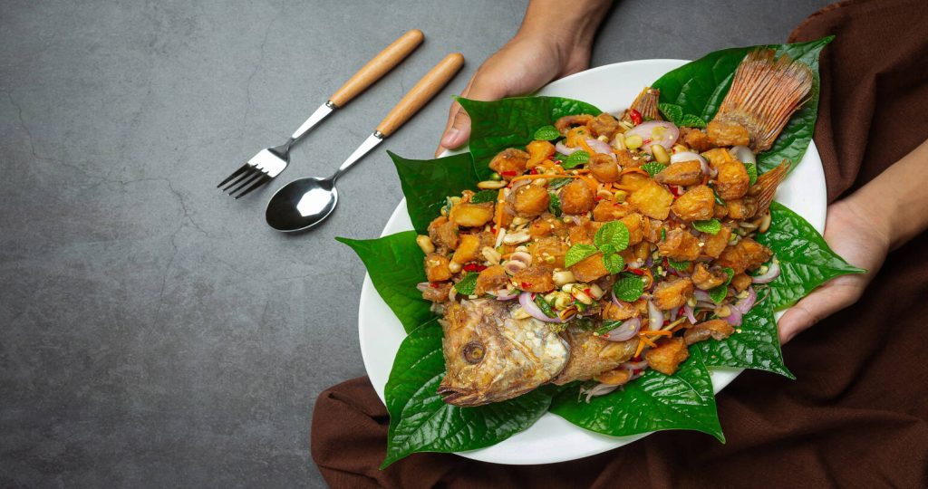 A culinary tour of Bali with barbecued fish and Rembamba cakes